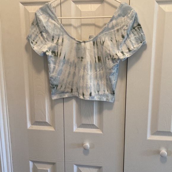 Tie dyed look crop top - Picture 3 of 5